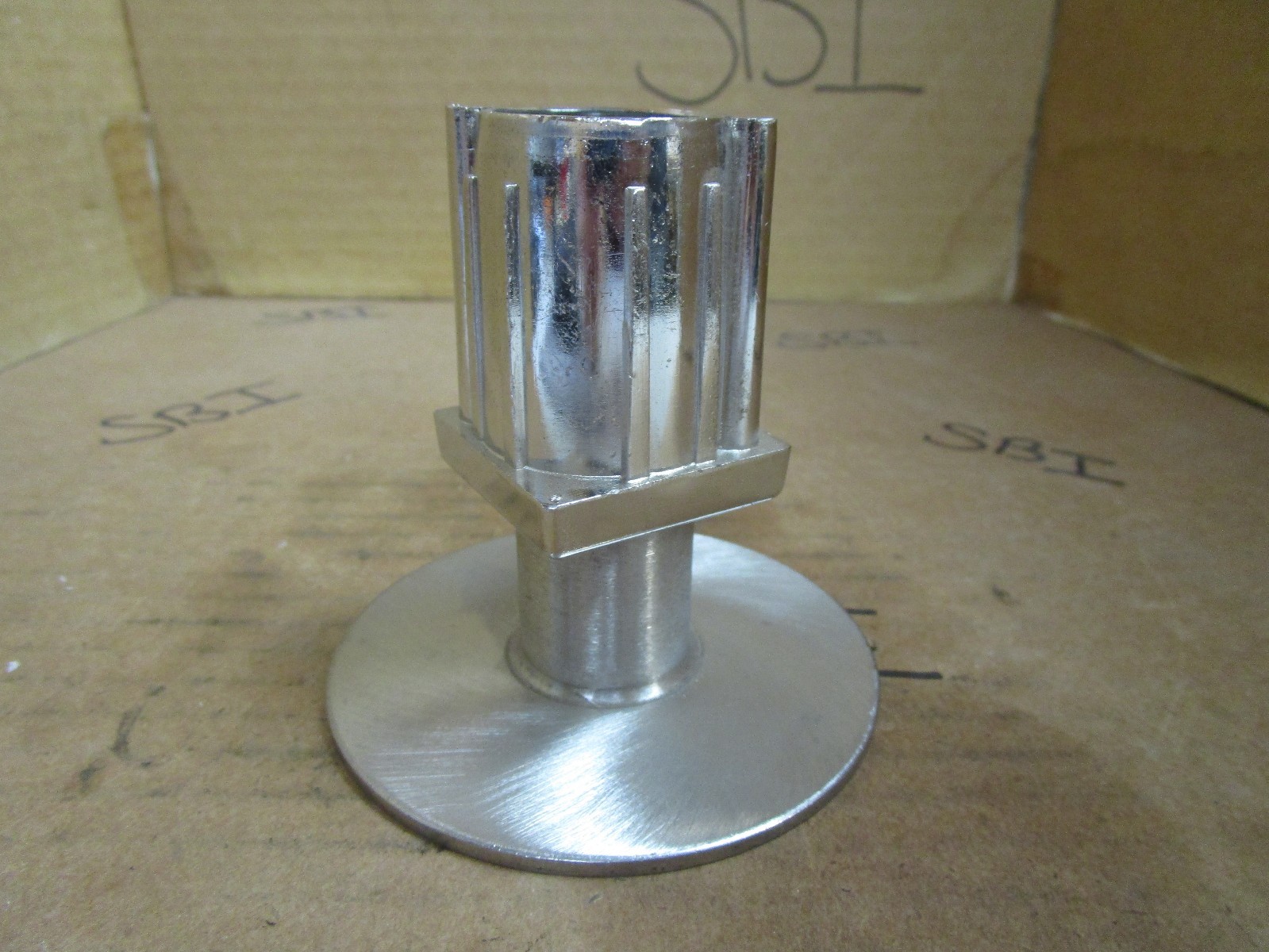 Resturaunt Equip A14-0653-C S/S Adjustable Foot Leg Feet Insert 1-1/2″ Square