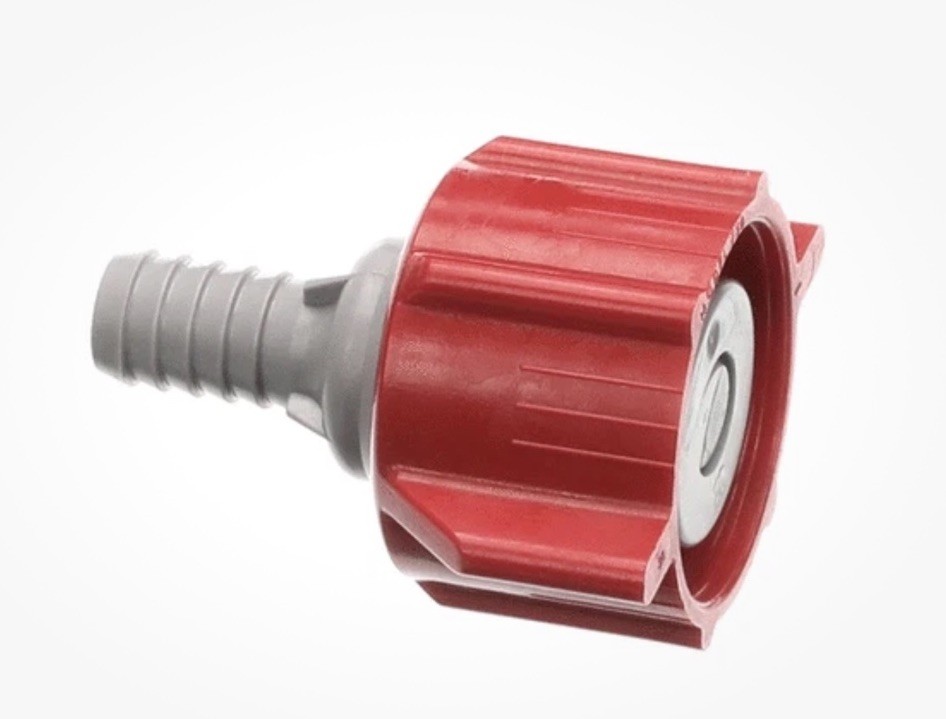 2-PACK COKE BAG IN BOX SYRUP RED BIB CONNECTORS CC-BIB 3/8 LANCER 82-0291