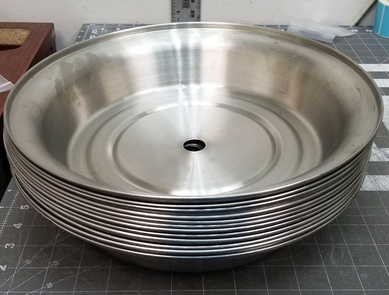 12 ½” NSF Commercial Stainless Steel Catering Food Plate Cover 12/Pack FORTESSA