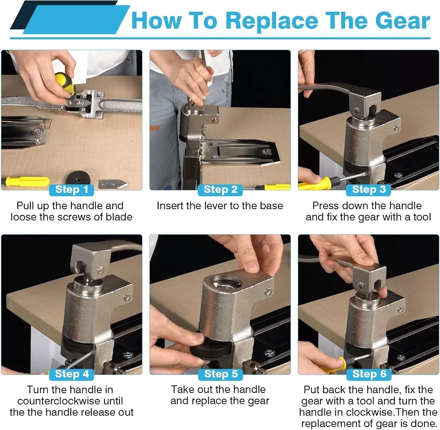 Commercial Can Opener 19″ Heavy Duty Table Mount Manual Steel Professional
