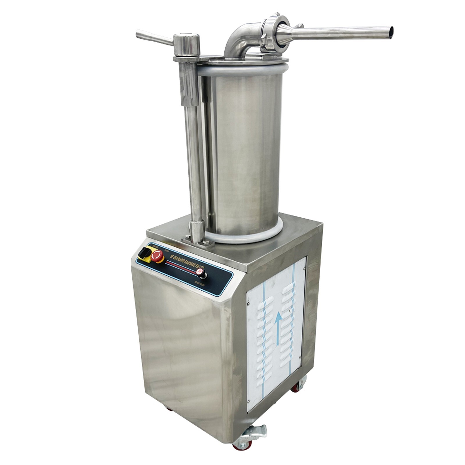 110V Hydraulic Automatic Sausage Filling Machine 26L Sausage Stuffer Maker