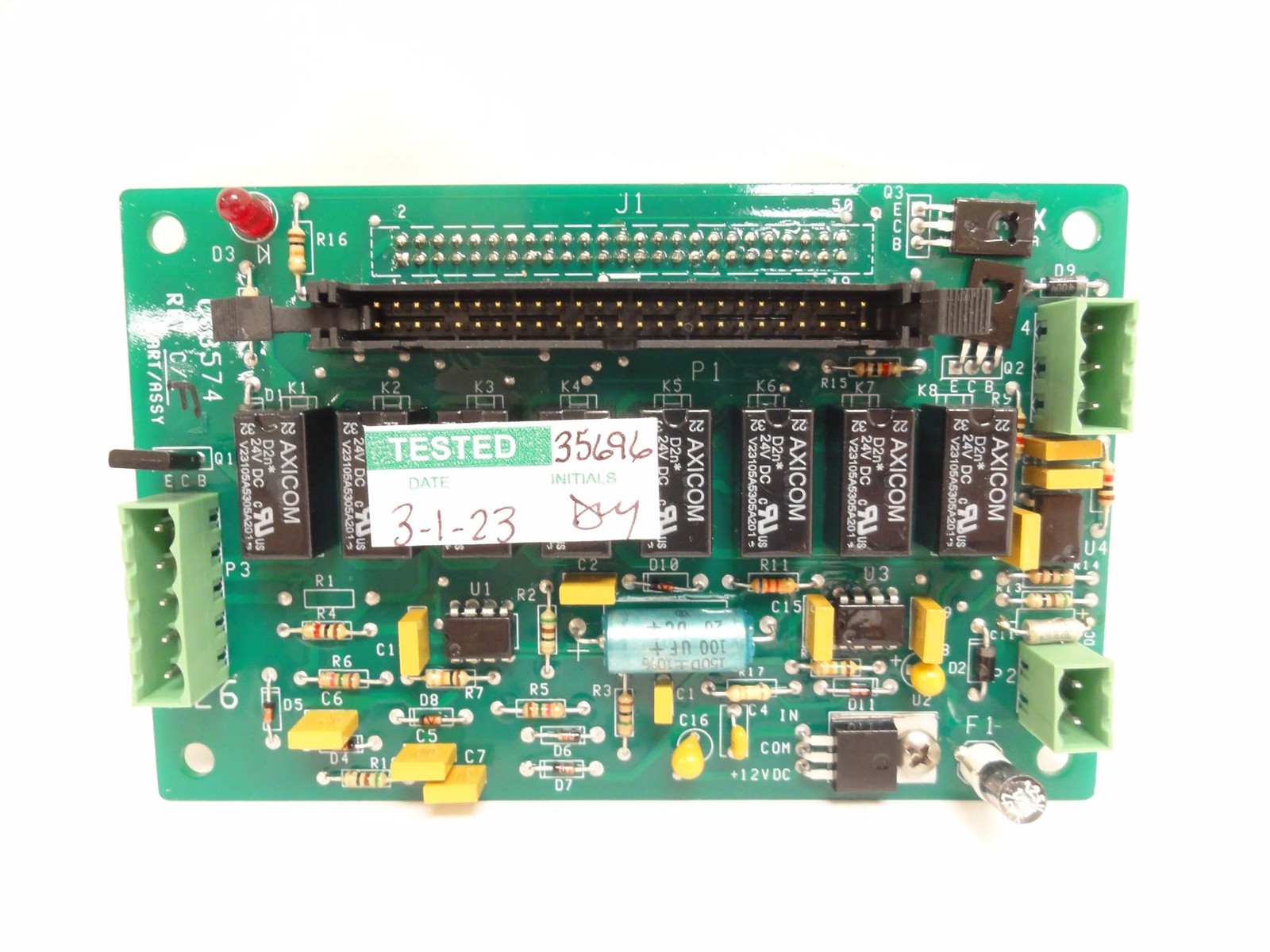 254760 New-No Box; Formax 033574CA Door Inhibitor Control Board F26