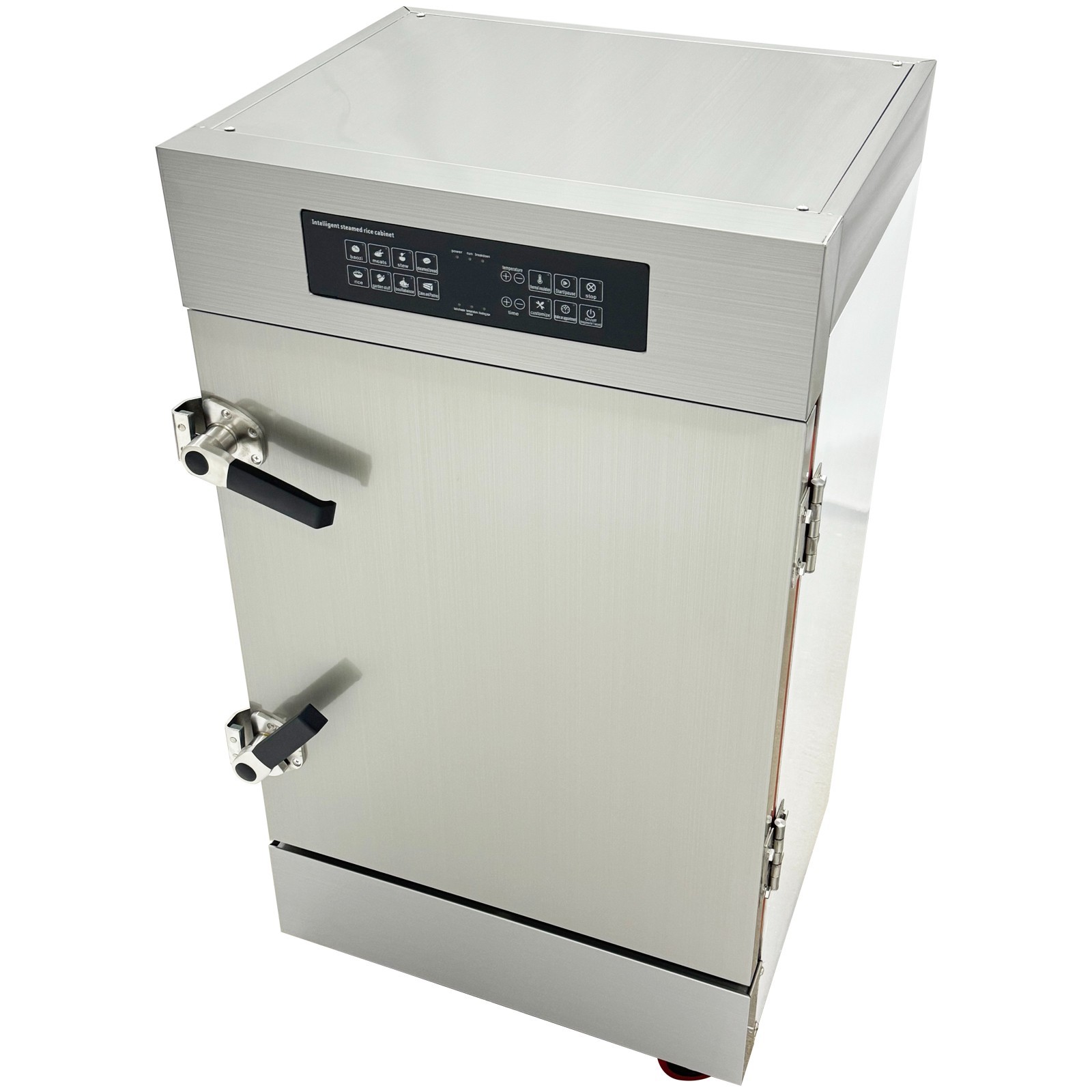 220V 9KW Commercial Intelligent Electric Steaming Cabinet 8Trays Rice SteamerBox