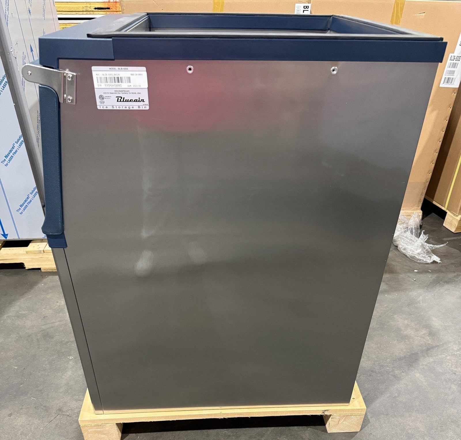 2023 BLUE AIR BLIB-500S ICE STORAGE BIN – 460 LBS.