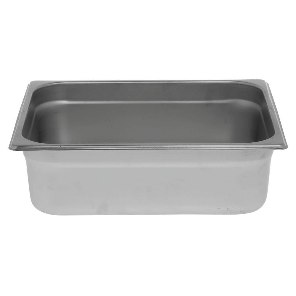 HUBERT® 1/2 Size Steam Table Pan 22 Gauge Stainless Steel – 4″D
