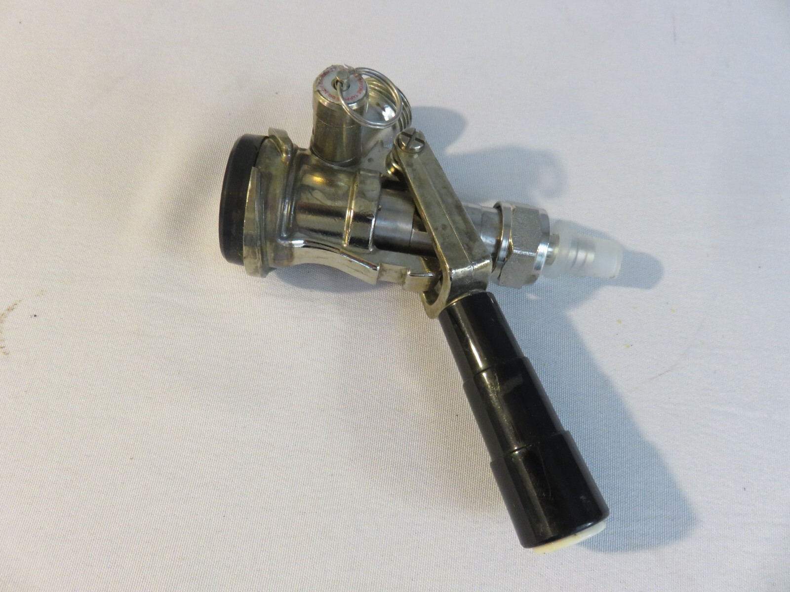 Kegco KC KT86S-L Keg Tap Coupler, Black, new in box