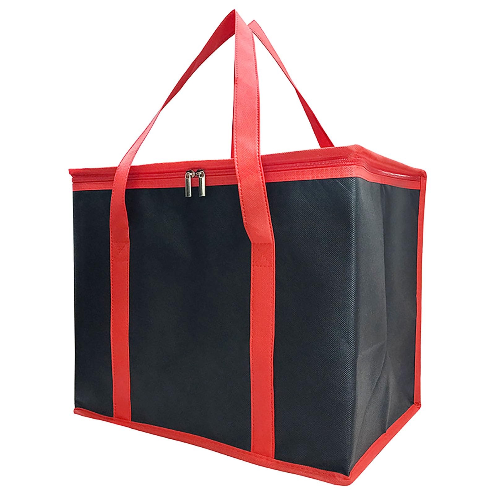 YIKANGHENG Pizza Delivery Bags, 16 16 inches x 13 x 10.2 inches, black