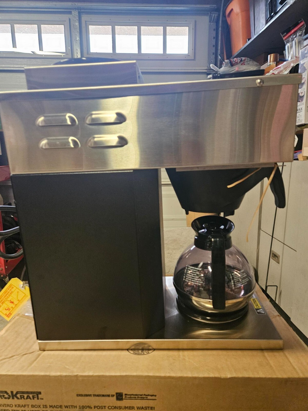 Curtis Commercial Coffee Maker Pourover Decanter Brewer 2 warmer