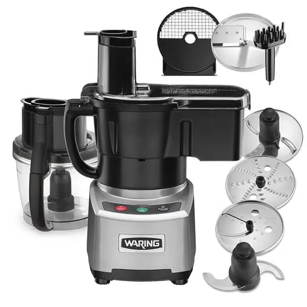 Waring WFP16SCD 4 Quart Continuous Feed Combination Food Processor 2 HP 120v