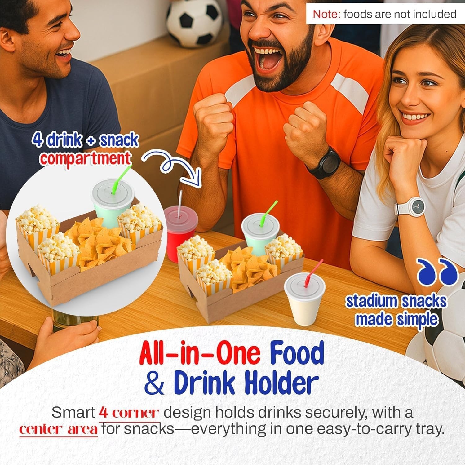 MT Products Brown Paperboard Food and Drink Tray 10.4″ x 6″ x 4″ Pack of 400