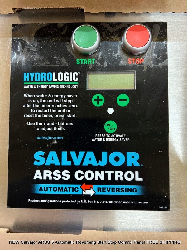 NEW Salvajor ARSS 5 Automatic Reversing Start Stop Control Panel FREE SHIPPING