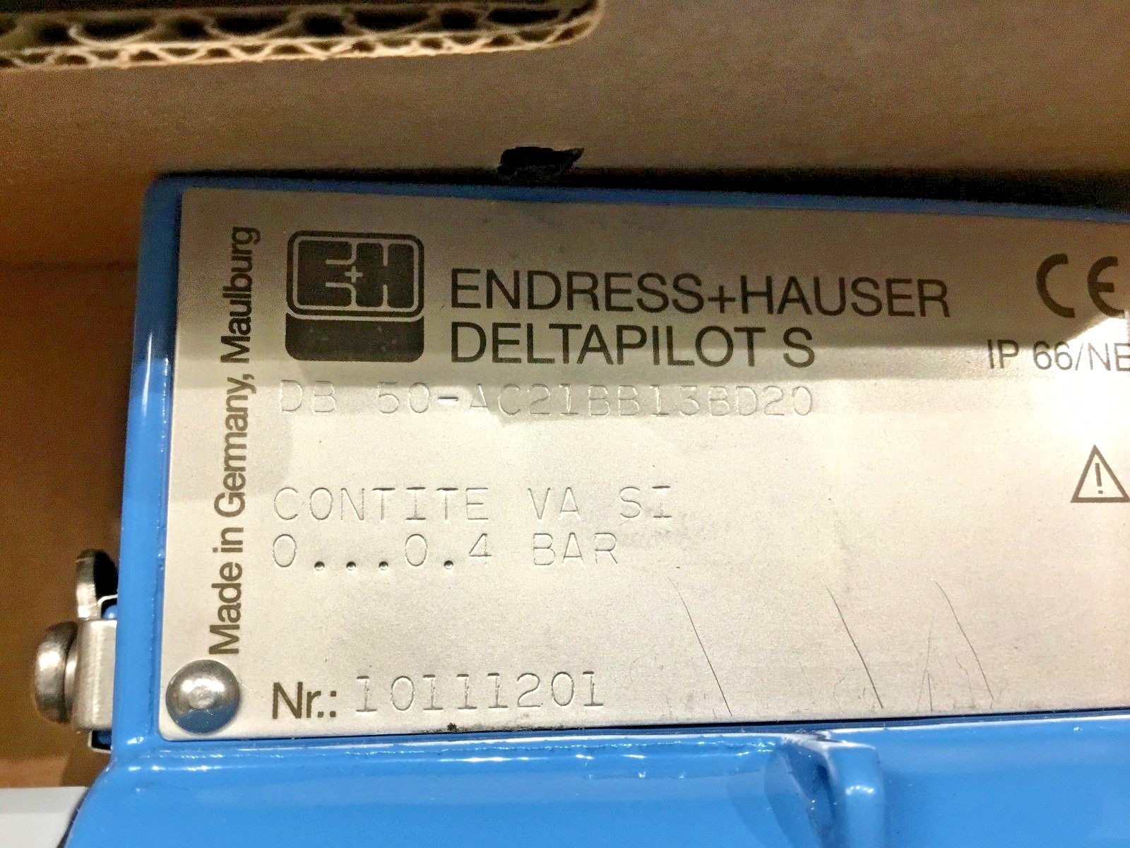 Endress + Hauser Delta Pilot S DB50-AC21BB13BD20 521/18