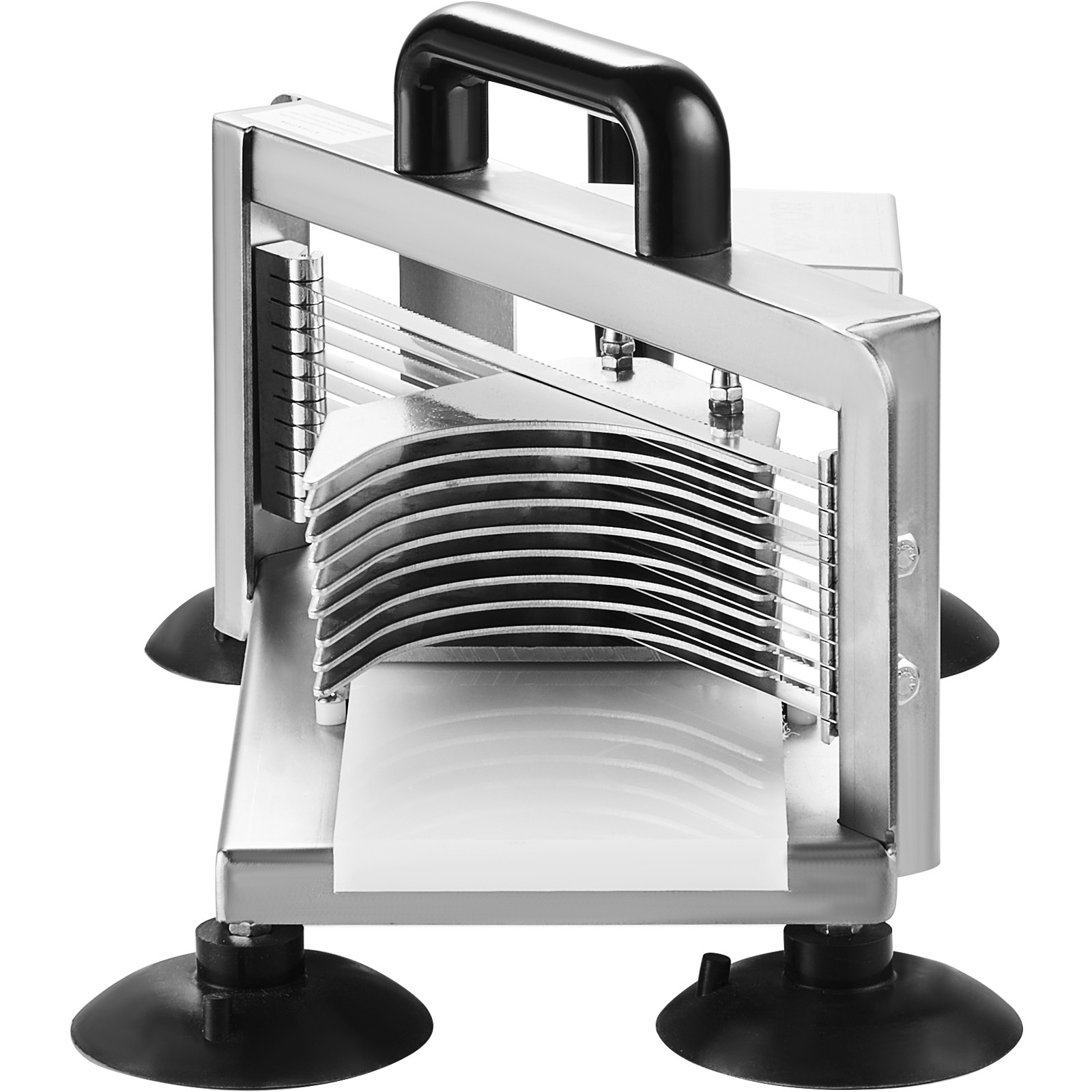VEVOR Commercial Tomato Slicer 1/4″ Manual Tomato Cutter Slicer Stainless Steel