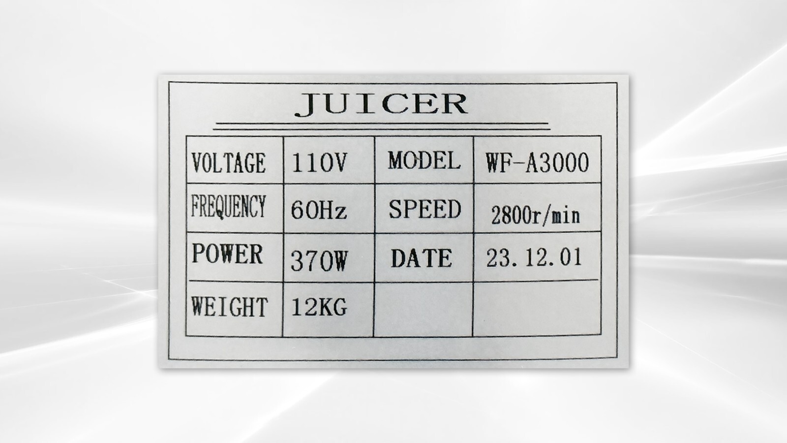 NEW Commercial Juicer Extractor Machine Feed Orange Squeezer Fruit Juicer