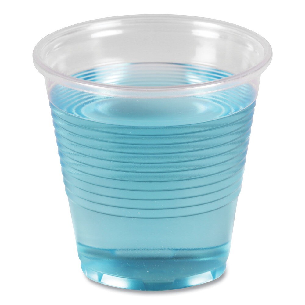 Boardwalk TRANSCUP5PK 5 oz. Polypropylene Cold Cups – Translucent (100/PK) New