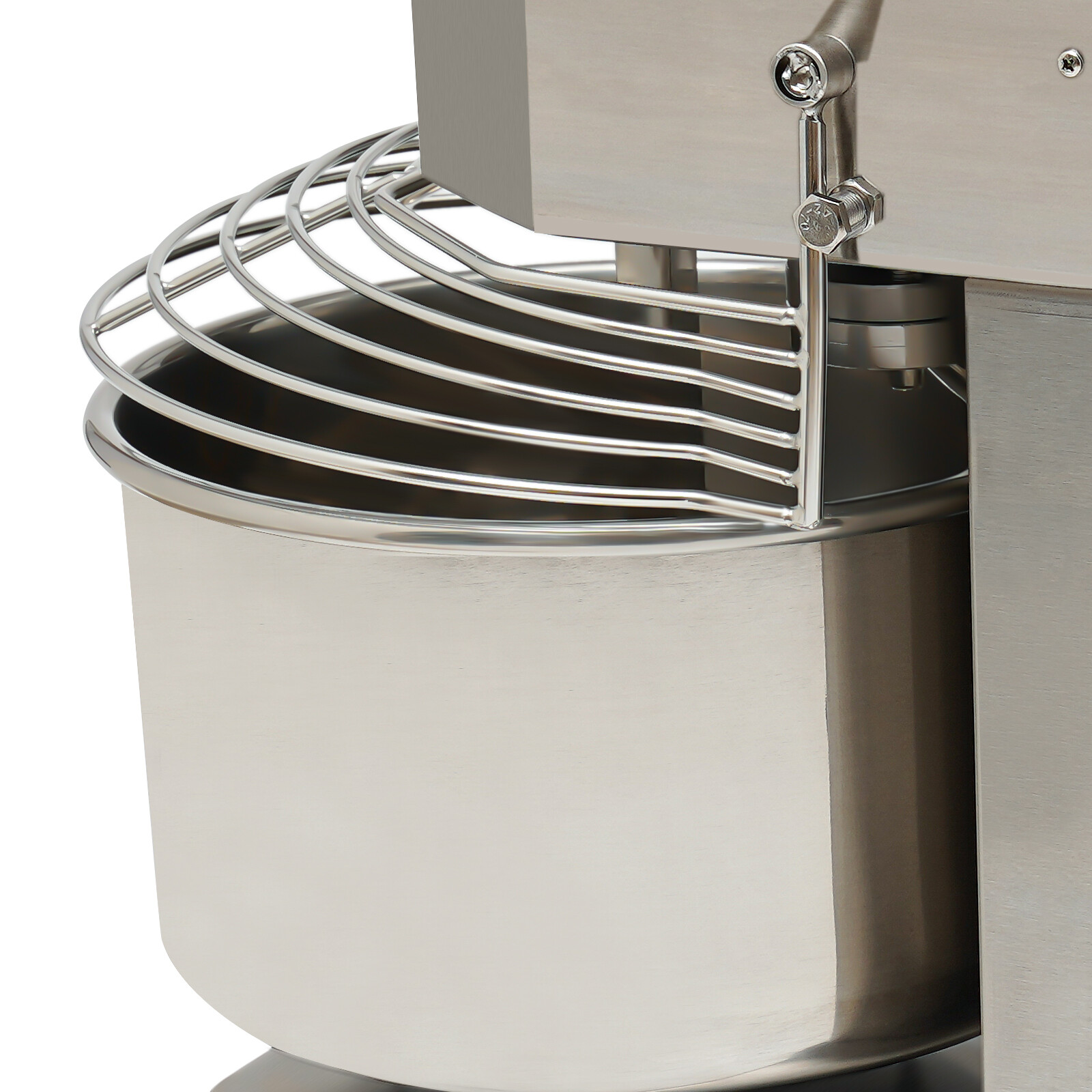 750W Commercial Dough Mixer 360° Mixing Dough Kneading Machine 21.7*11.8*18.9in