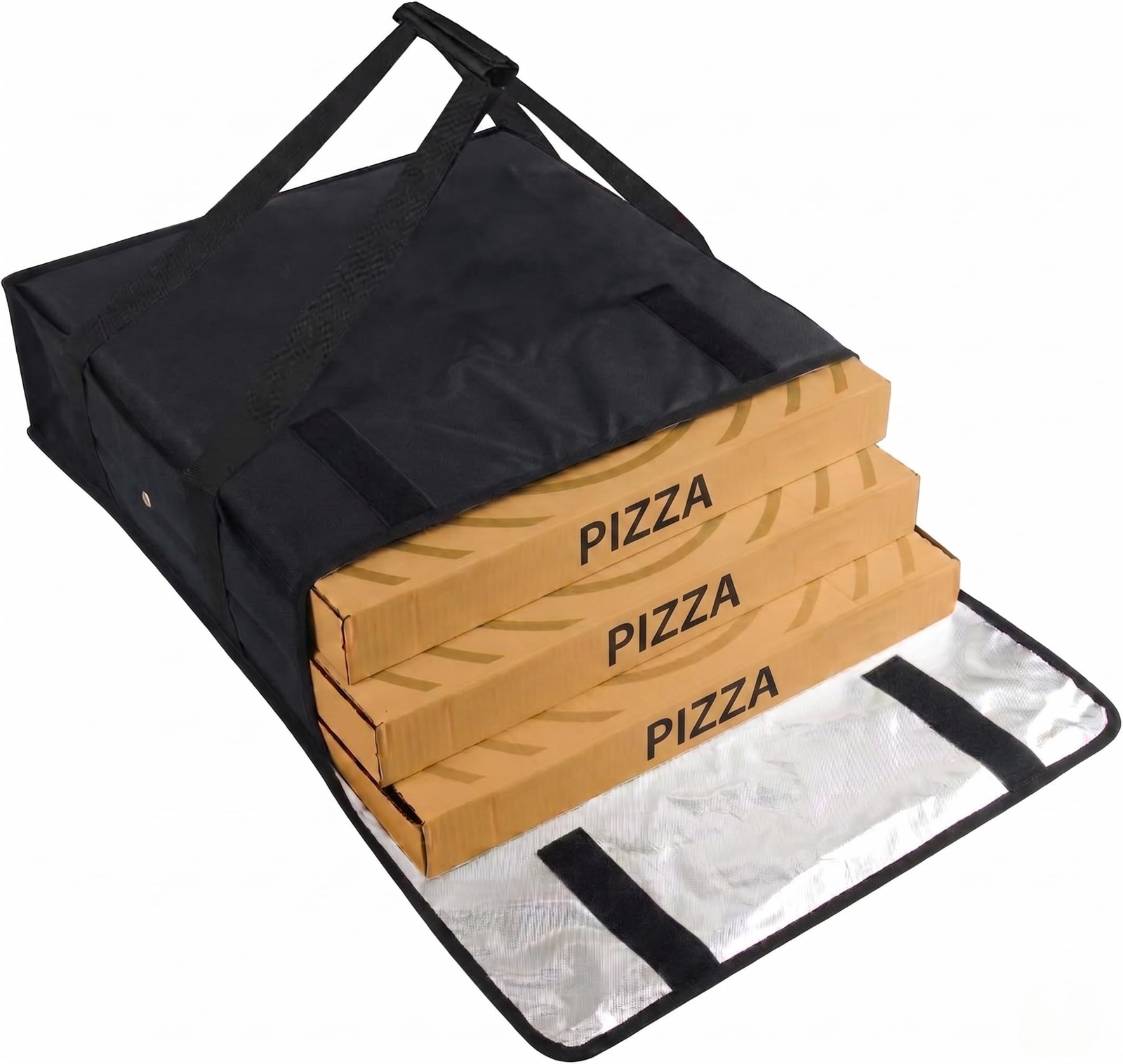 Pizza Bags for Delivery, Insulated Pizza Delivery Bag for Delivery Drivers, 2…