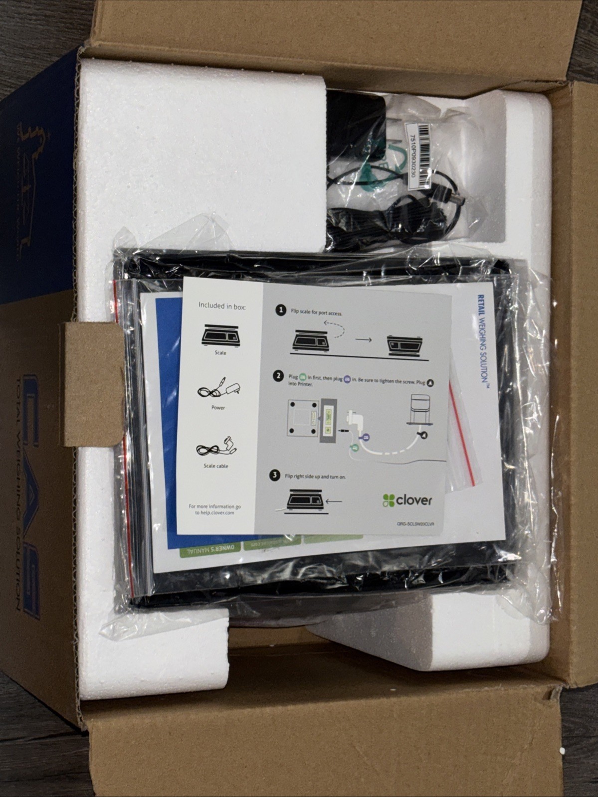 CAS SW-1 Dual Display Portion Control Scale (20 lb x .01) kg/g/oz/lb