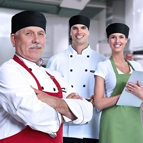 Adjustable Unisex Chef Hat – Breathable Mesh Cooking Cap, Skull Cap for Adults