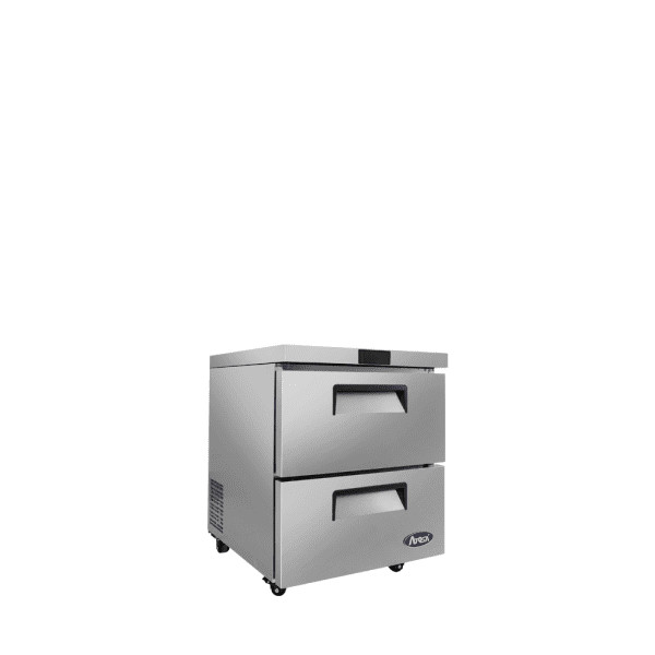 Atosa MGF8415GR, 2-DRAWER UNDER COUNTER REFRIGERATOR