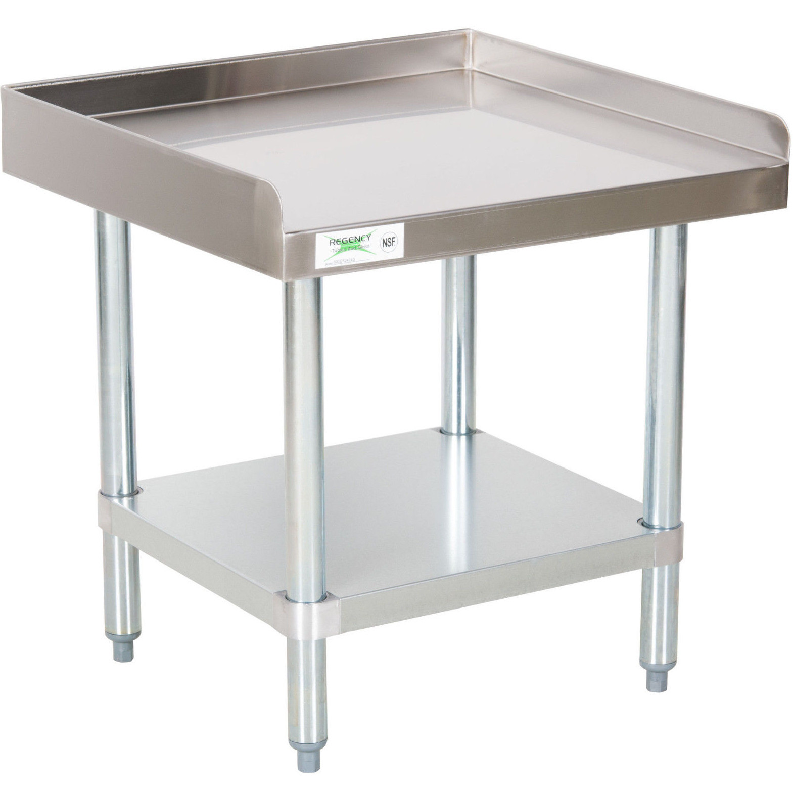 24″ x 24″ Stainless Steel Table Commercial Heavy Equipment Mixer Grill Stand NSF