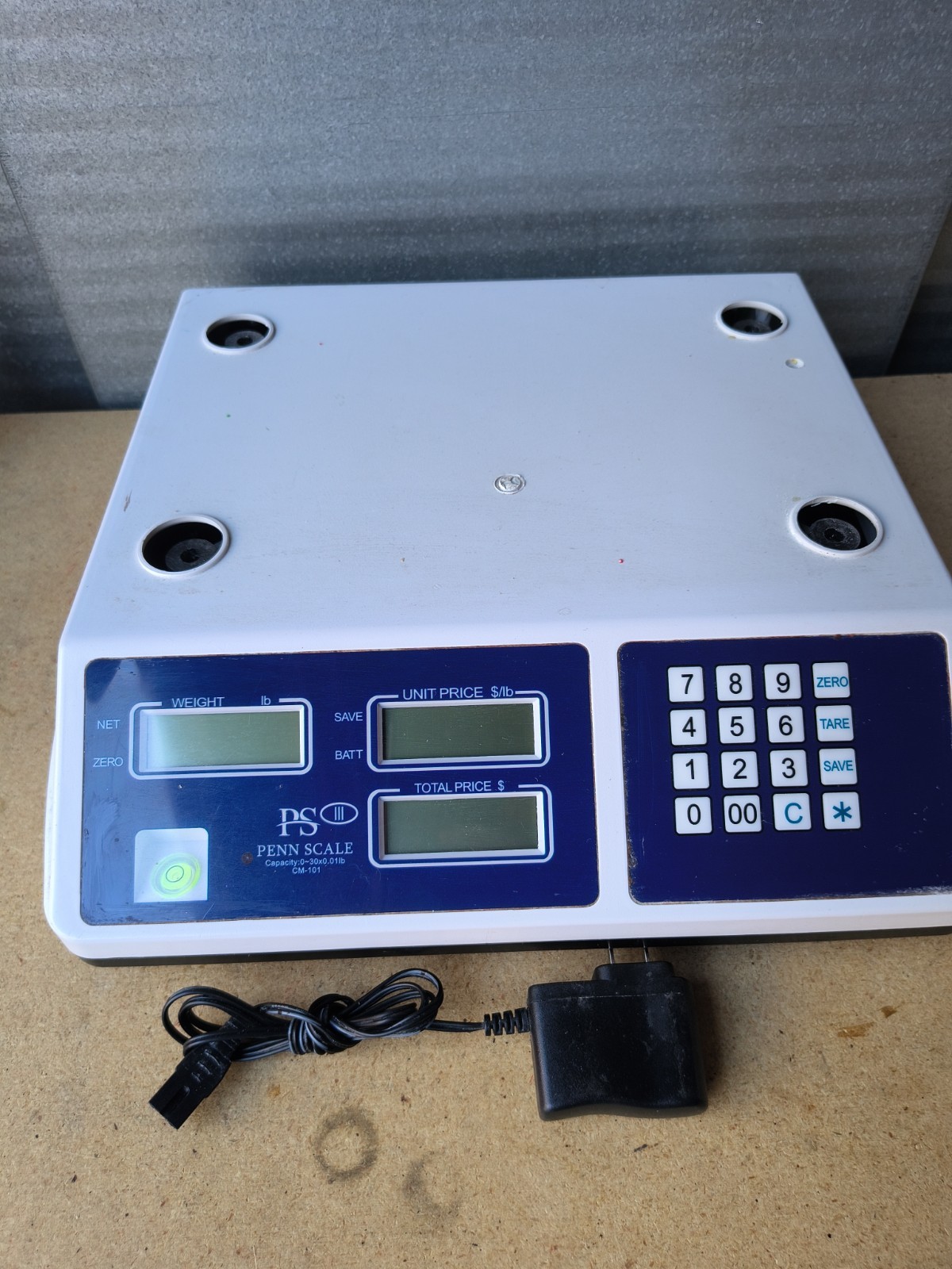 Penn Scale CM-101 30lb Capacity Price Computing scale