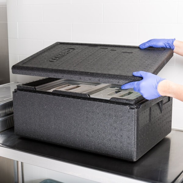 Full Size Top Loader Insulated Food Pan Carrier Thermal Catering Delivery Hotbox