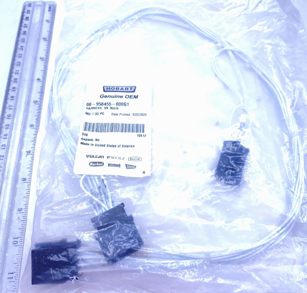 Hobart, Vulcan Hart Harness VK Main 00-958455-000G1 NIP
