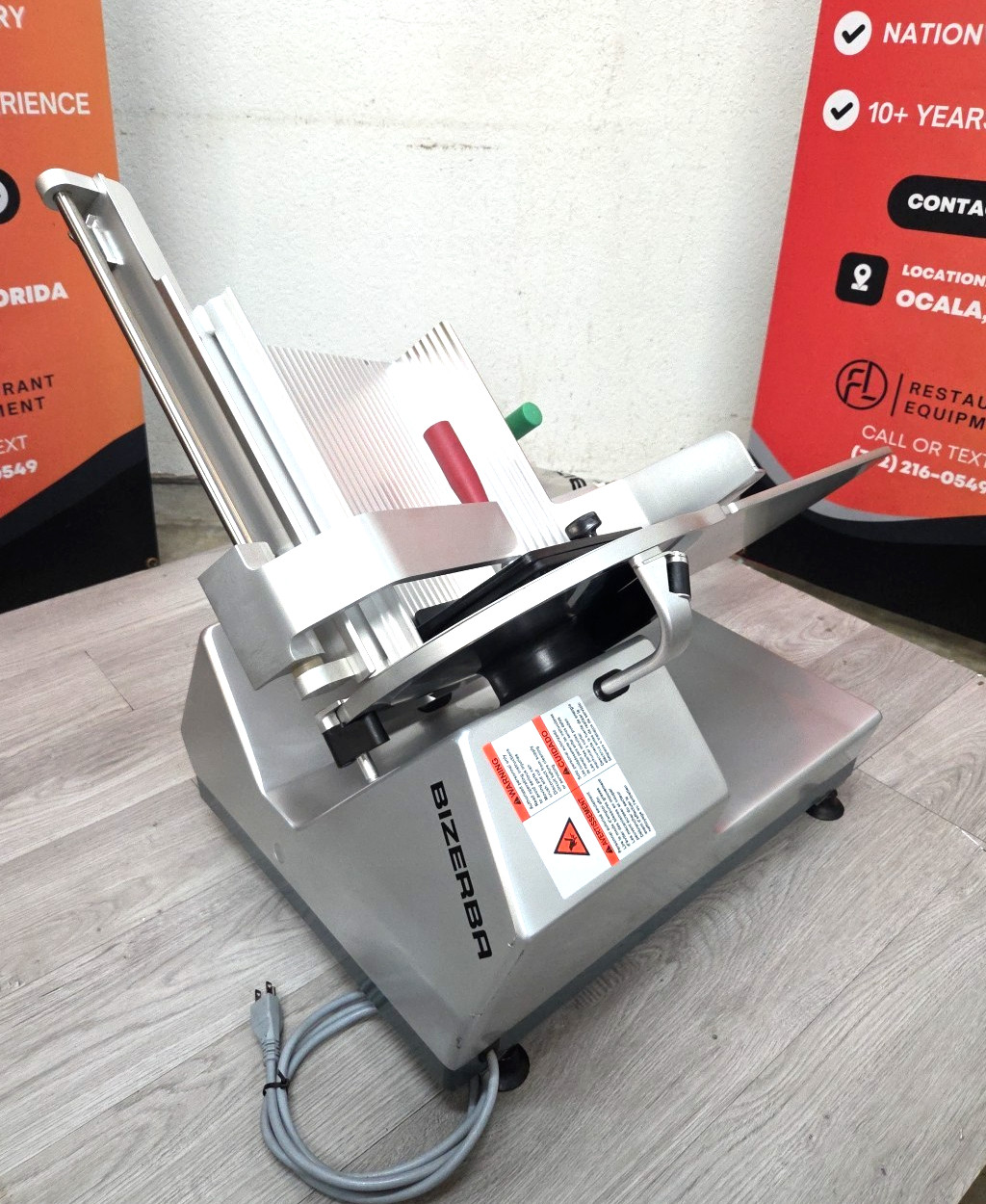 NEW Bizerba Slicer 13″ GSP HD 33 AUTOMATIC or MANUAL – Watch Running Video!