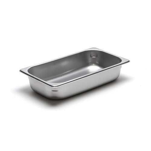 Value Series 222032931 22 Gauge Stainless Steel Steam Table Pan, Third-Size,