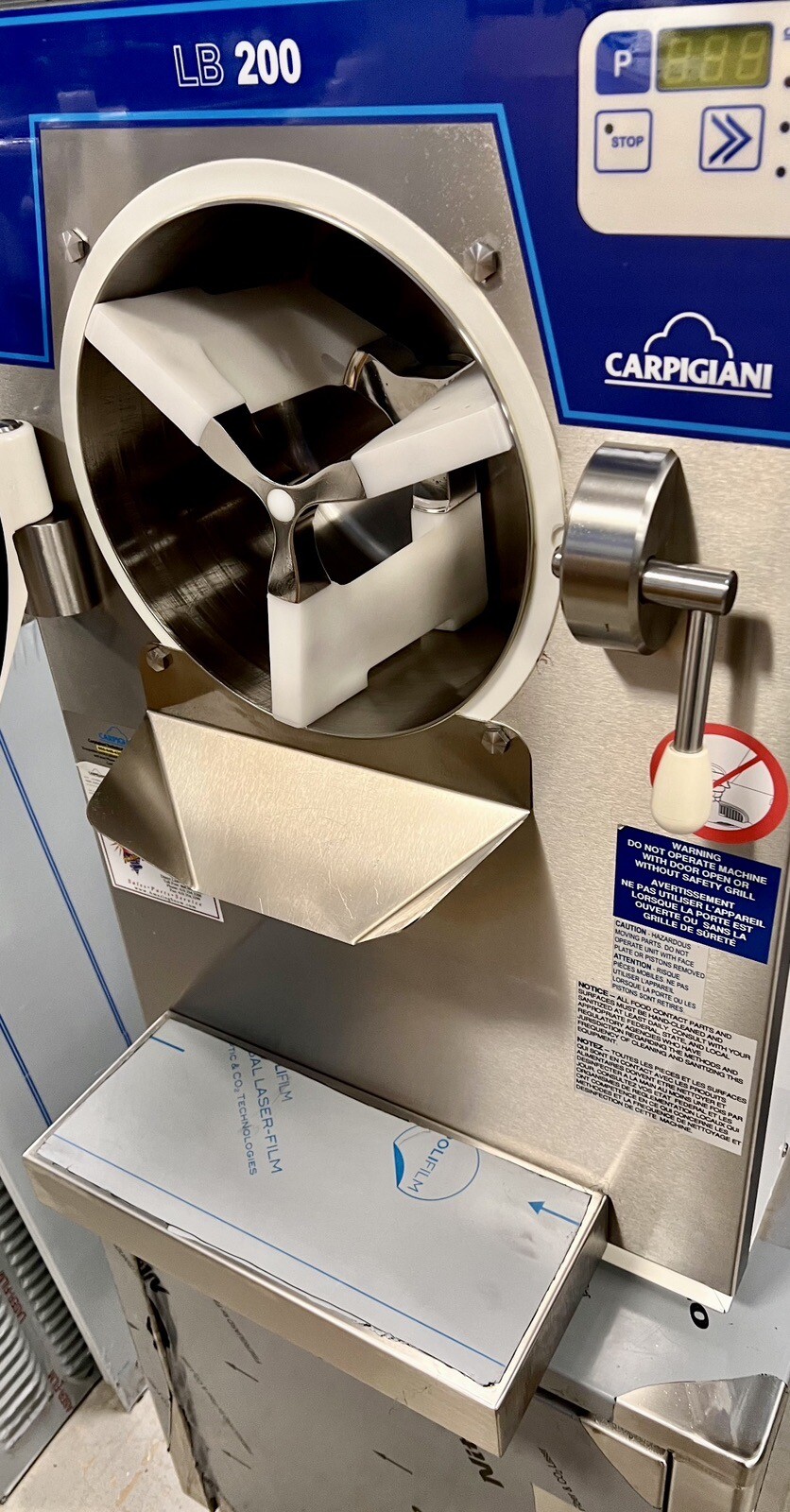 2022 Carpigiani Coldelite LB200G Batch Freezer With Cabinet Gelato Ice Cream