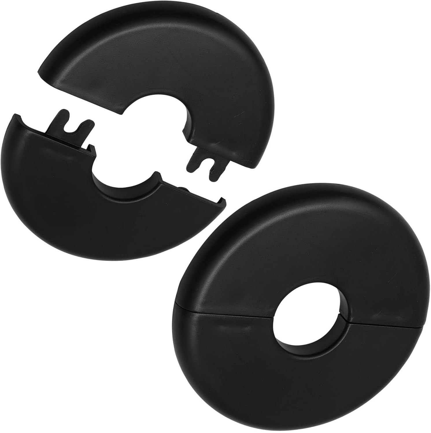 4Pcs 22MM Self-Adhesive Wall Split Flange for 3/4Inch Outer Diameter Pipes,