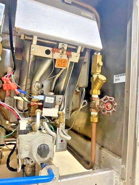 «PITCO SRTG» H.D COMMERCIAL 17.5 G NATURAL GAS RETHERMALIZER ON CASTERS