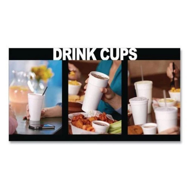 WinCup Foam Drink Cups, 24 oz, White, 300/Carton (CA & WA Restricted)