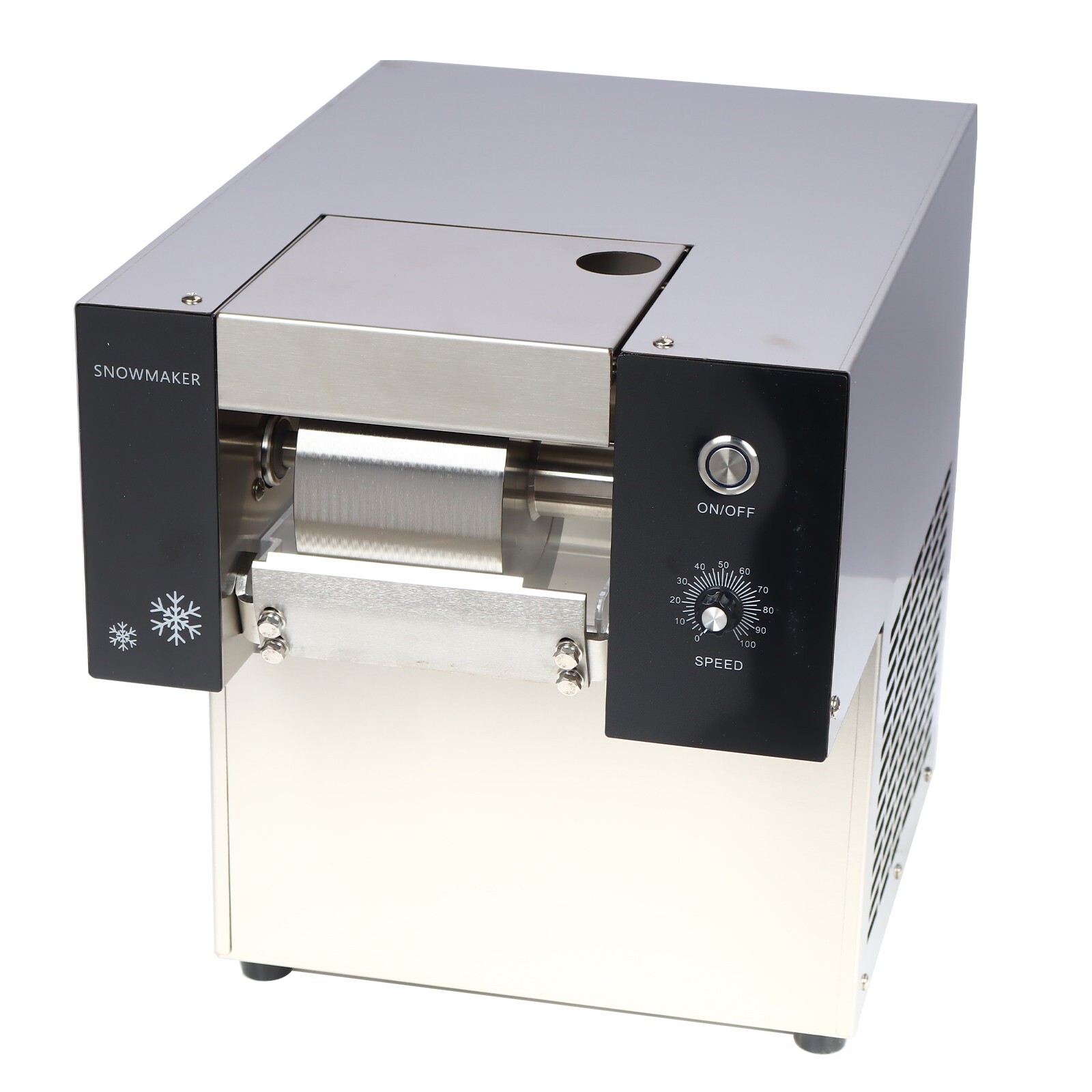 Air Cool Snowfake Ice Machie 374lbs/24h Commercial Bingsu Snow Ice Maker 110V