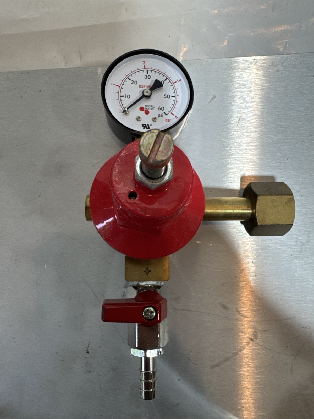 Micro Matic 841 Economy Series Single Gauge Primary CO2 Regulator