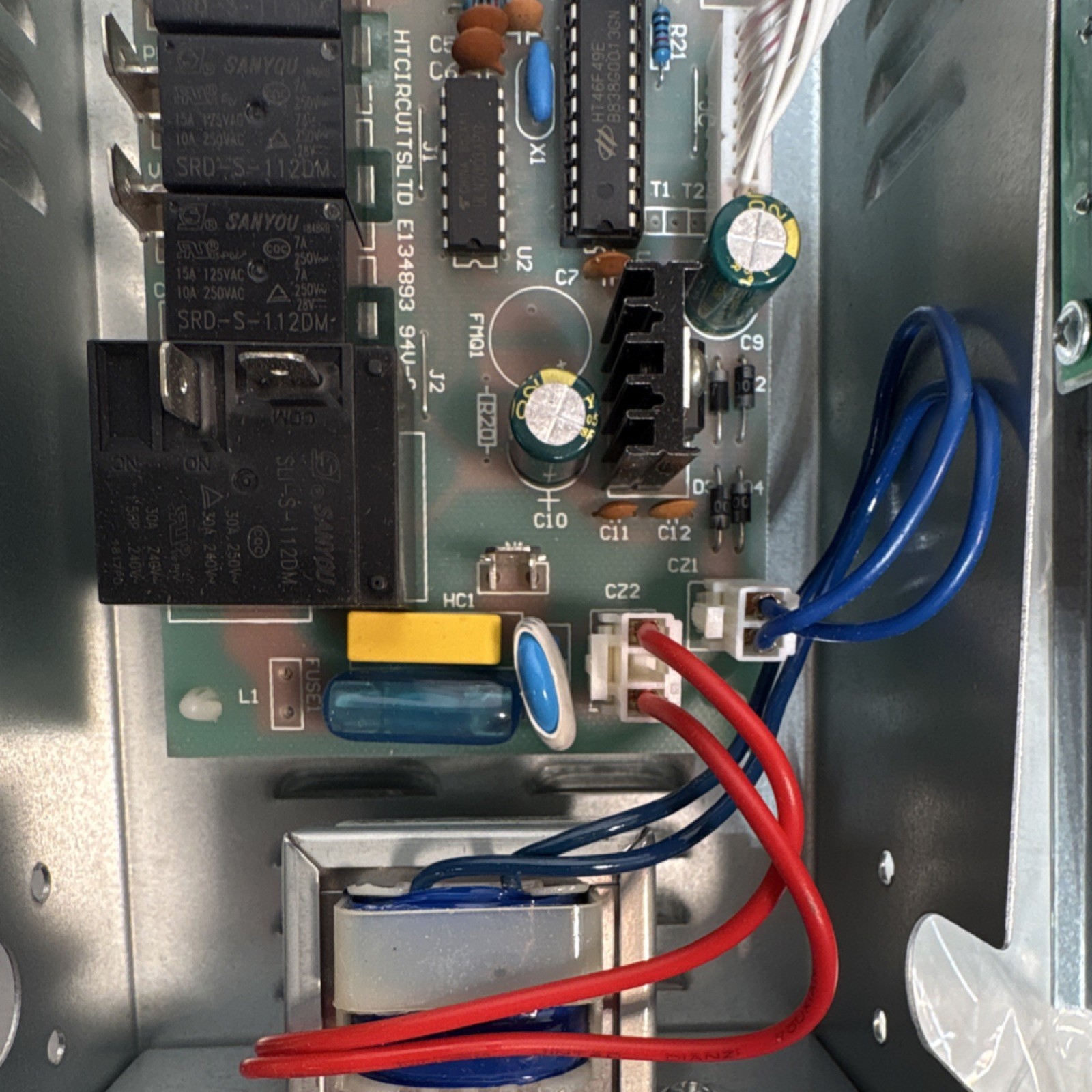Ice Machine Control Board PSI3545 XK01-180328 with Clean, Adjust, Mode Panel