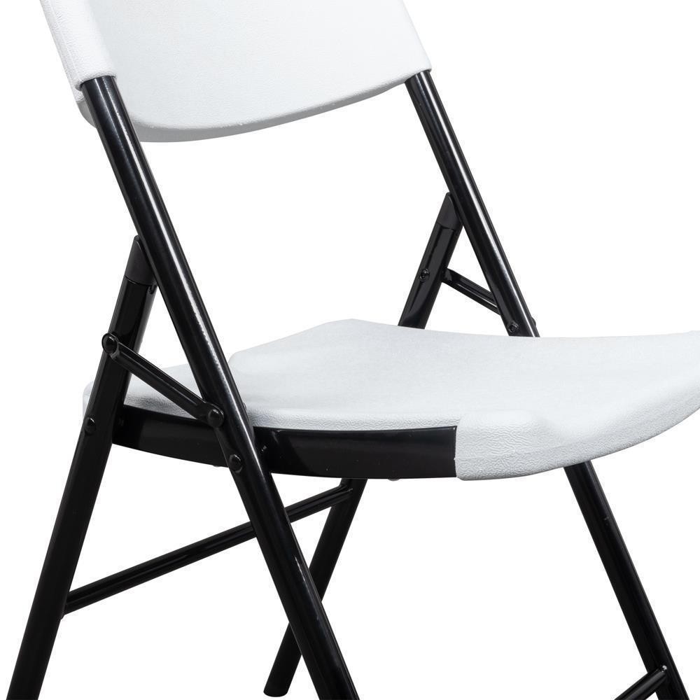 8 Packs Commercial Plastic Folding Stackable Chairs Seats -Event Wedding Party