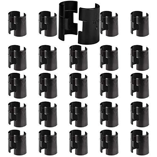 50 Pack Wire Shelving Lock Clips for 3/4 Inch Post Shelving Sleeves Replacement