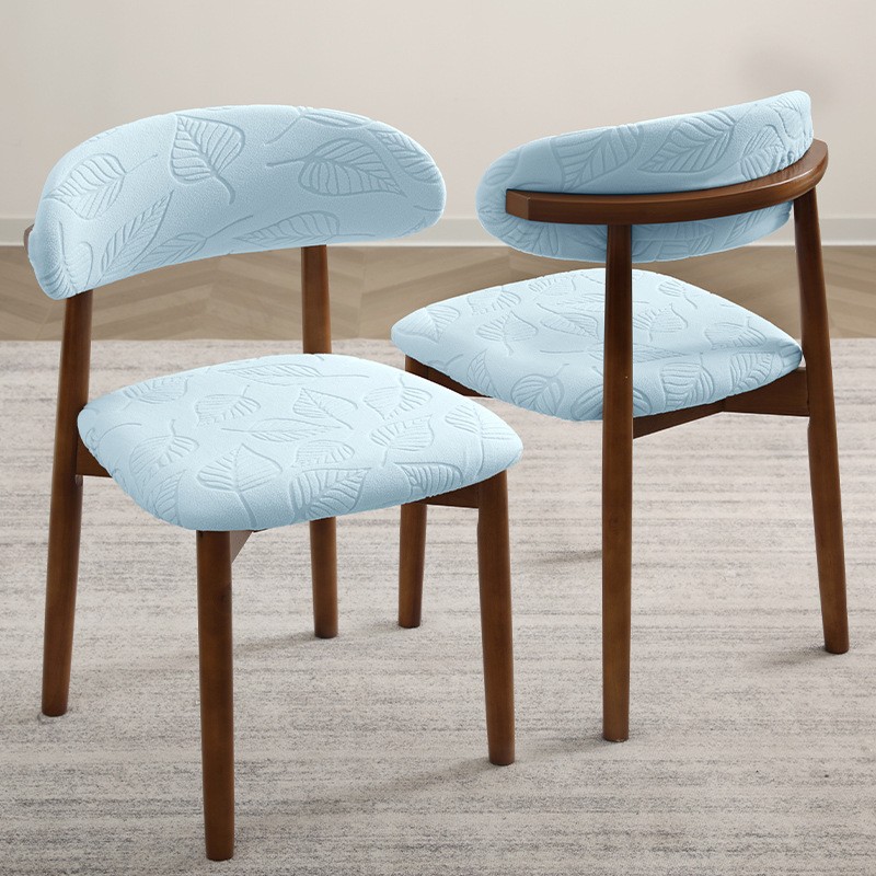 Elastic Jacquard Chair Slipcover/Segment Design Armless Backrest Cover Protector