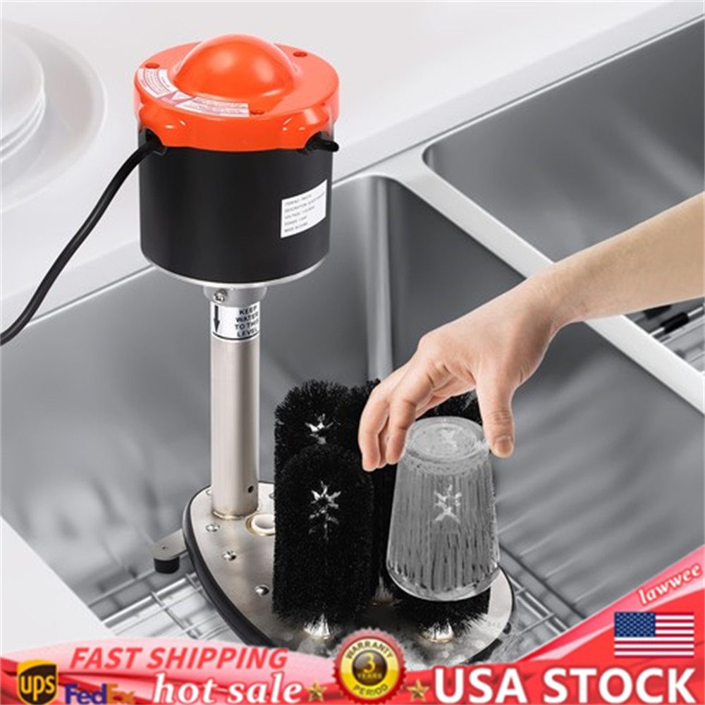 Electric Cup Washer Commercial Glass Washer Wine Glass Cleaning Machine