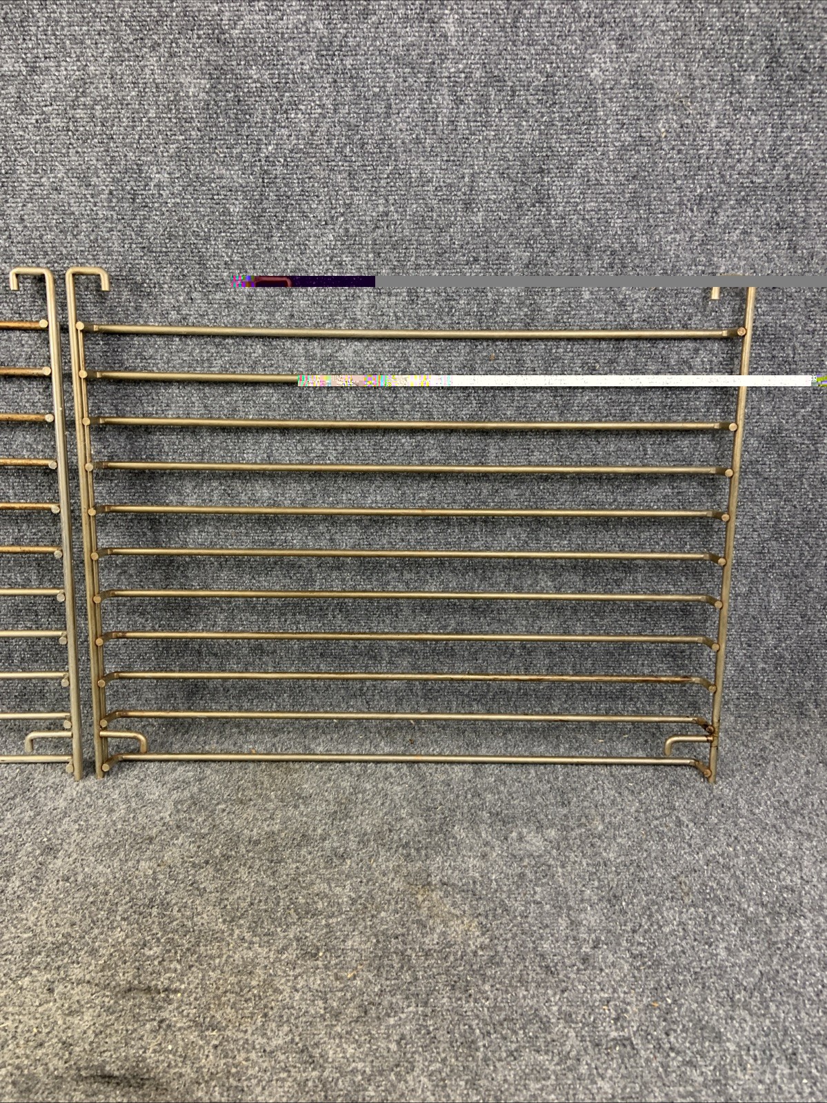 Hobart Vulcan Commercial Oven Guide Racks Set Shelf Holders 24″ x 19″yd D
