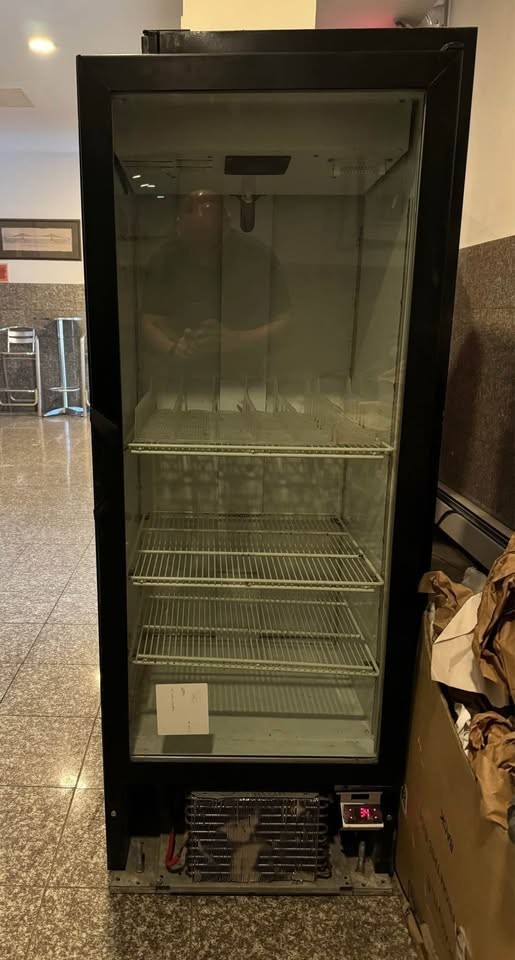 12.8cu.ft Commercial Glass Door Merchandiser Beverage Refrigerator Display ETL