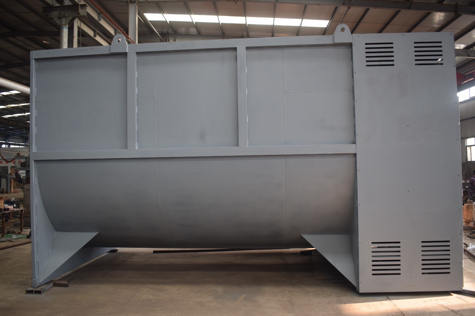 Ribbon Mixer 350 CF, Carbon steel , New, Built from drawings ,1 year warranty!