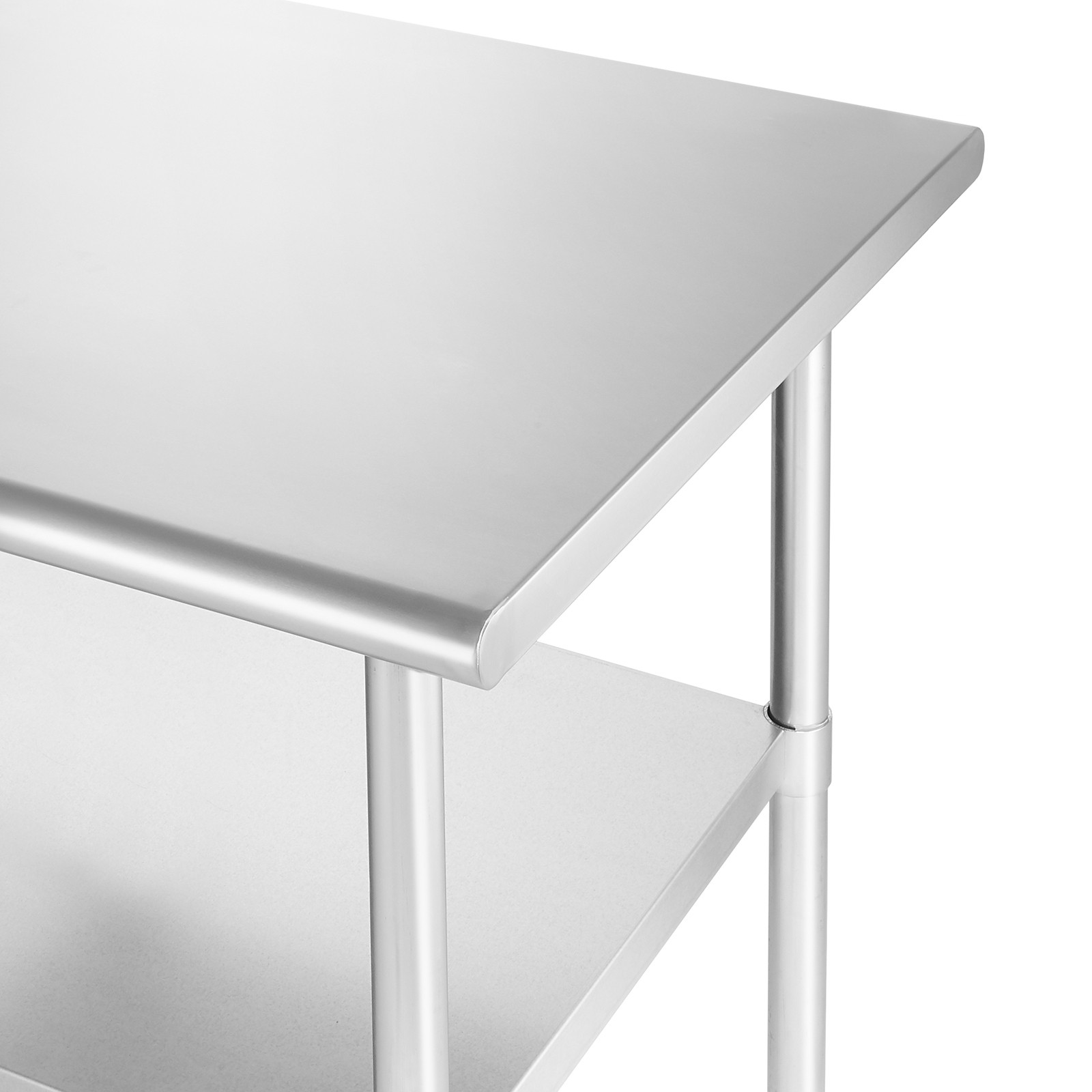 Stainless Steel 48″ x 24″ NSF Commercial Kitchen Work Food Prep Table