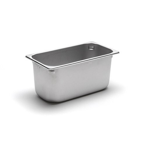 Value Series 222036931 22 Gauge Stainless Steel Steam Table Pan, Third-Size,