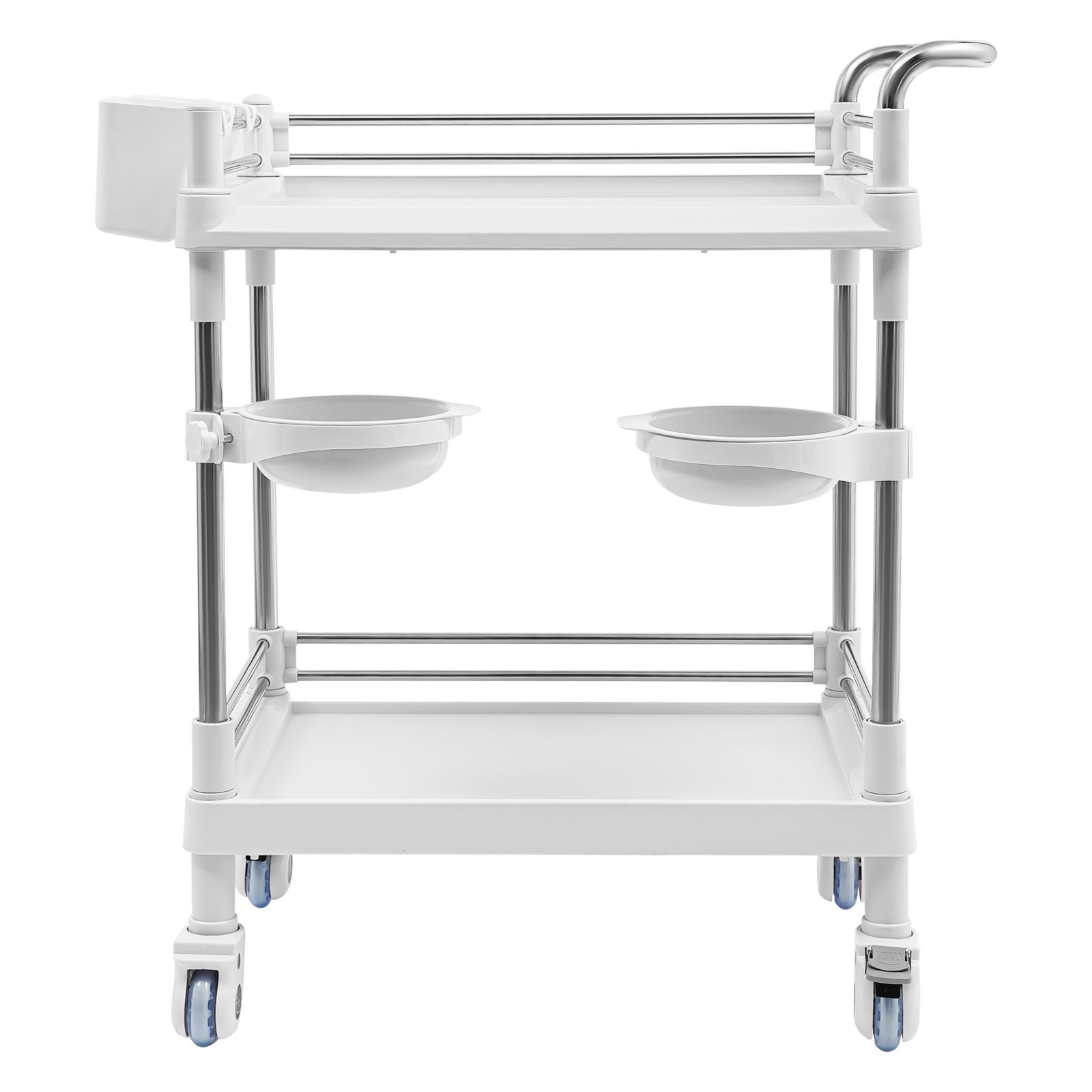 Mobile Utility Cart with Wheels Professional Medical Trolley Cart Storage Cart