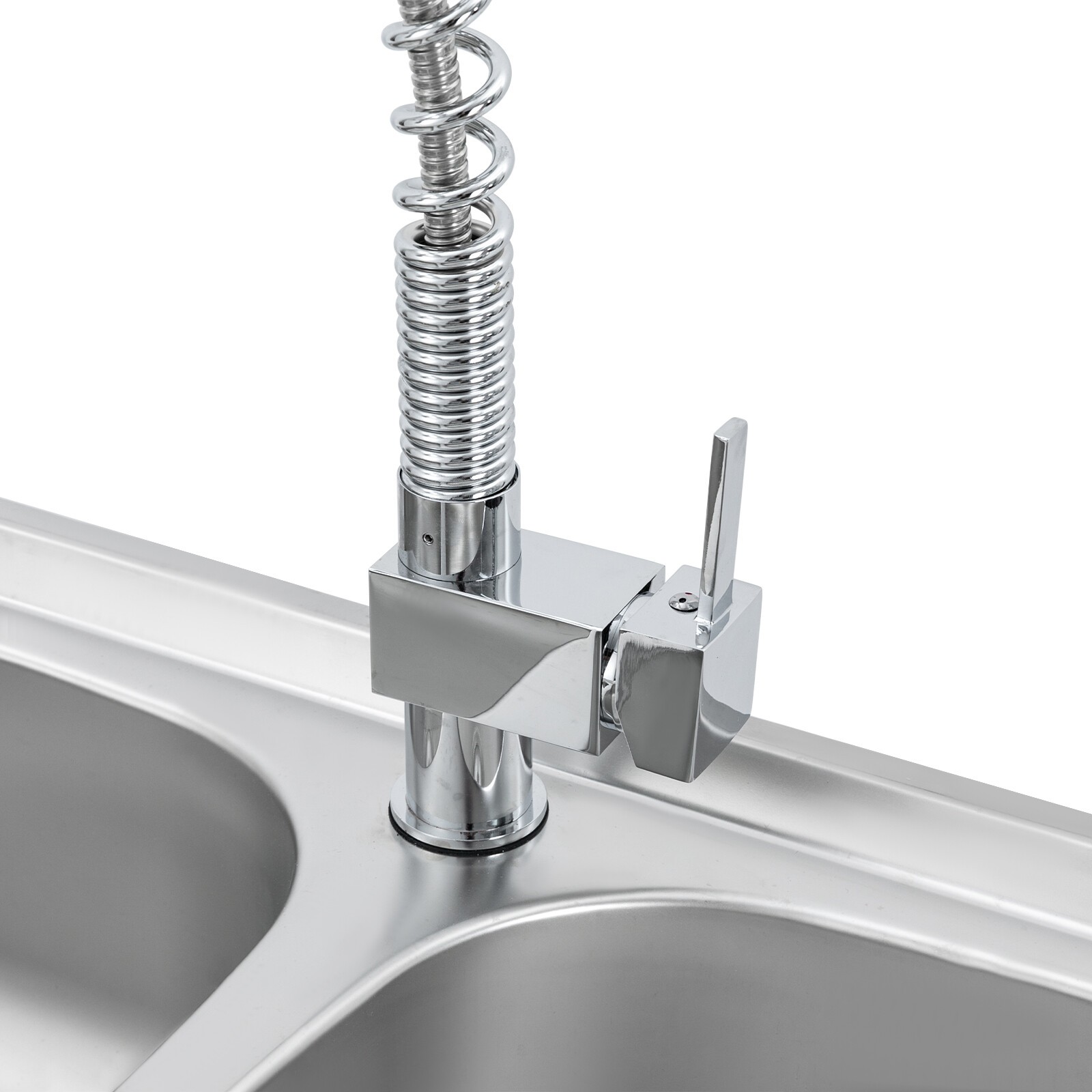 Commercial Utility Prep Sink 2Compartment Stainless Steel KitchenPrep Work Table