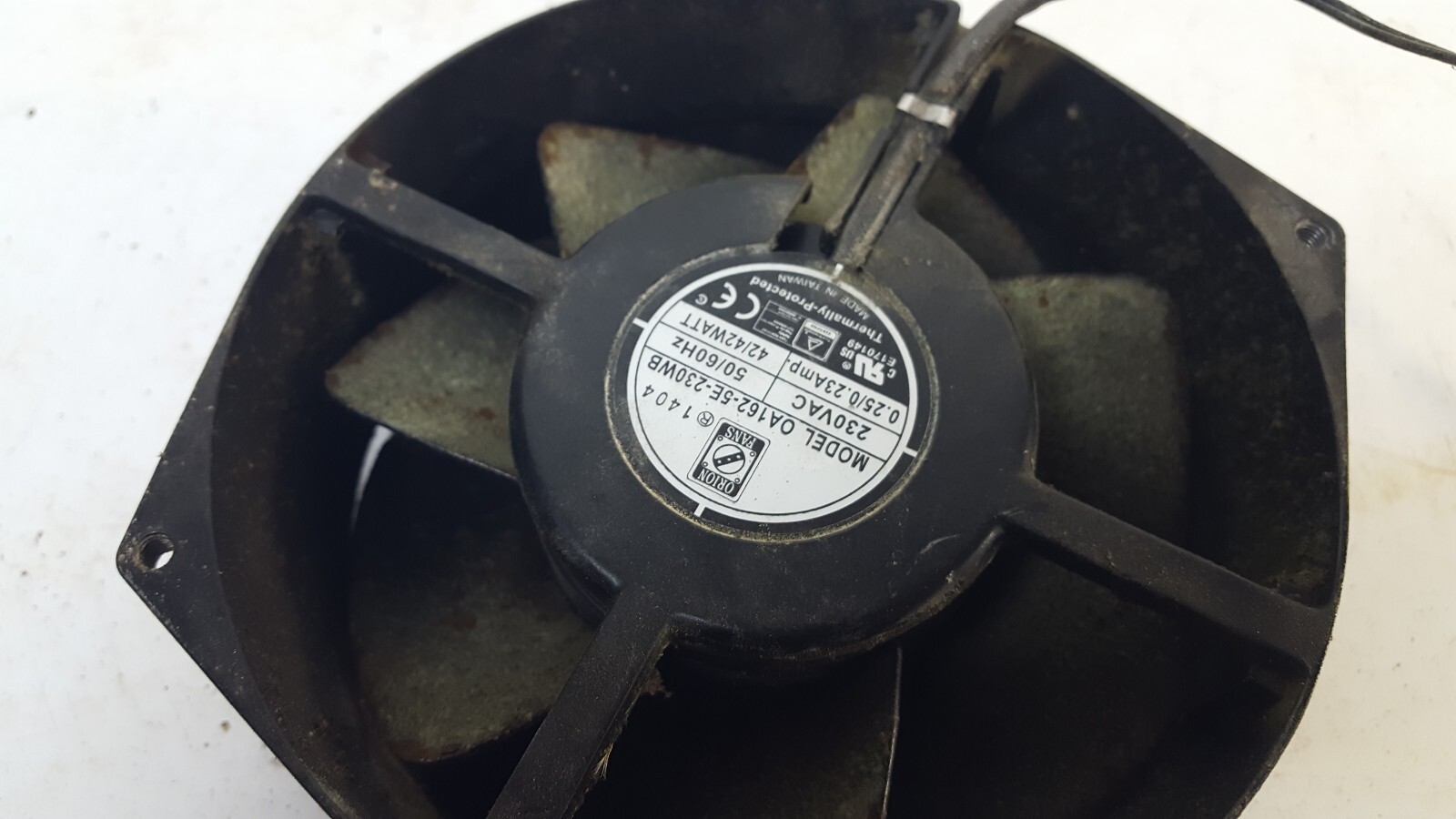 T343- Turbo Chef Encore Convection Oven Cooling Fan TC3-0433 Model NGC-1427