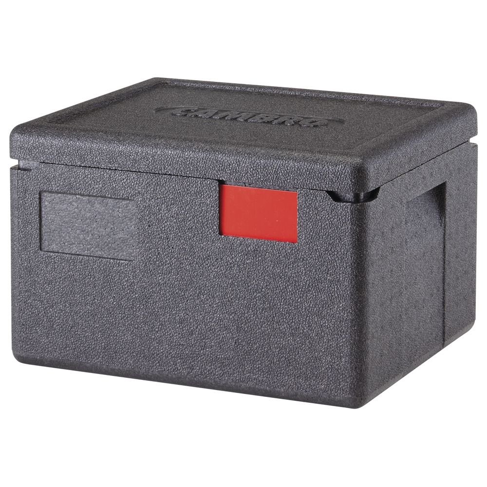 Cambro Cam GoBox Black Plastic Top Loading Half Size Pan Carrier – 15 2/5″L x